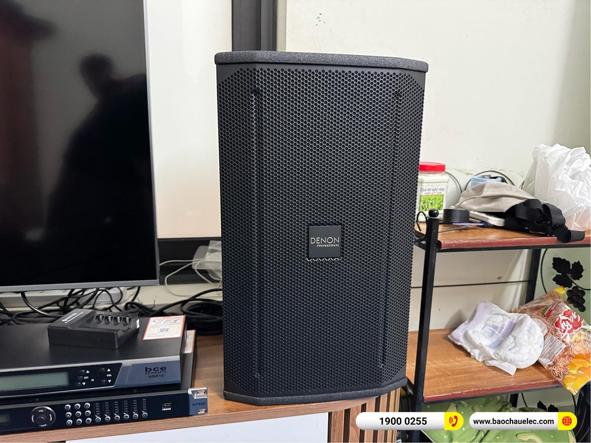Lắp đặt d&agrave;n karaoke Denon hơn 44tr cho anh Tuấn tại H&agrave; Nội
