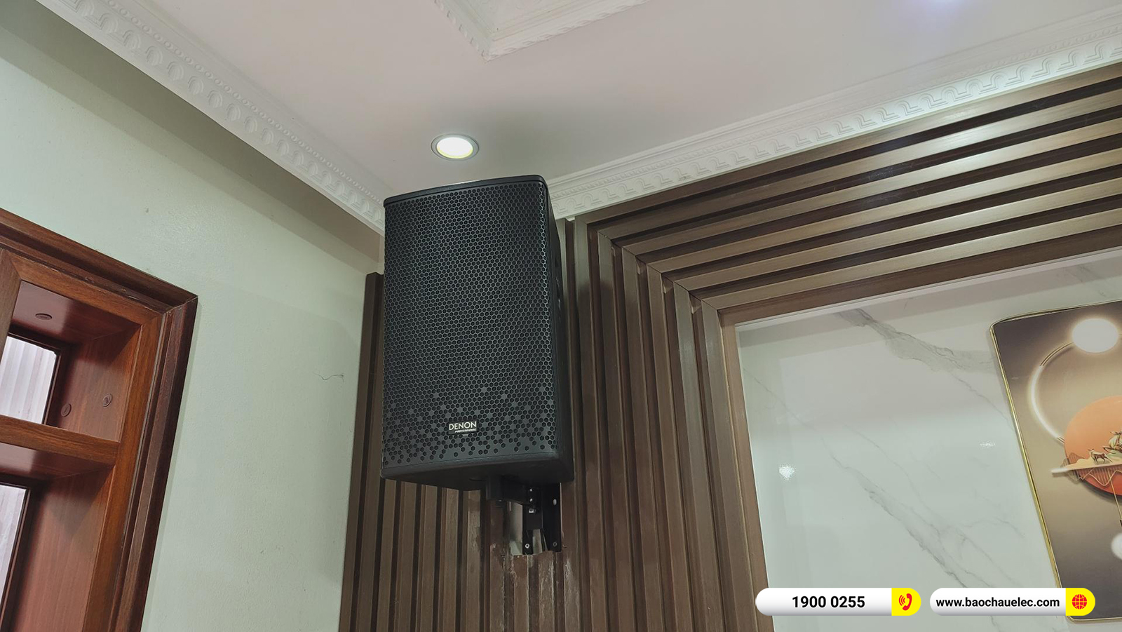 Lắp đặt d&agrave;n karaoke Denon gần 28tr cho anh Tuấn tại H&agrave; Nội