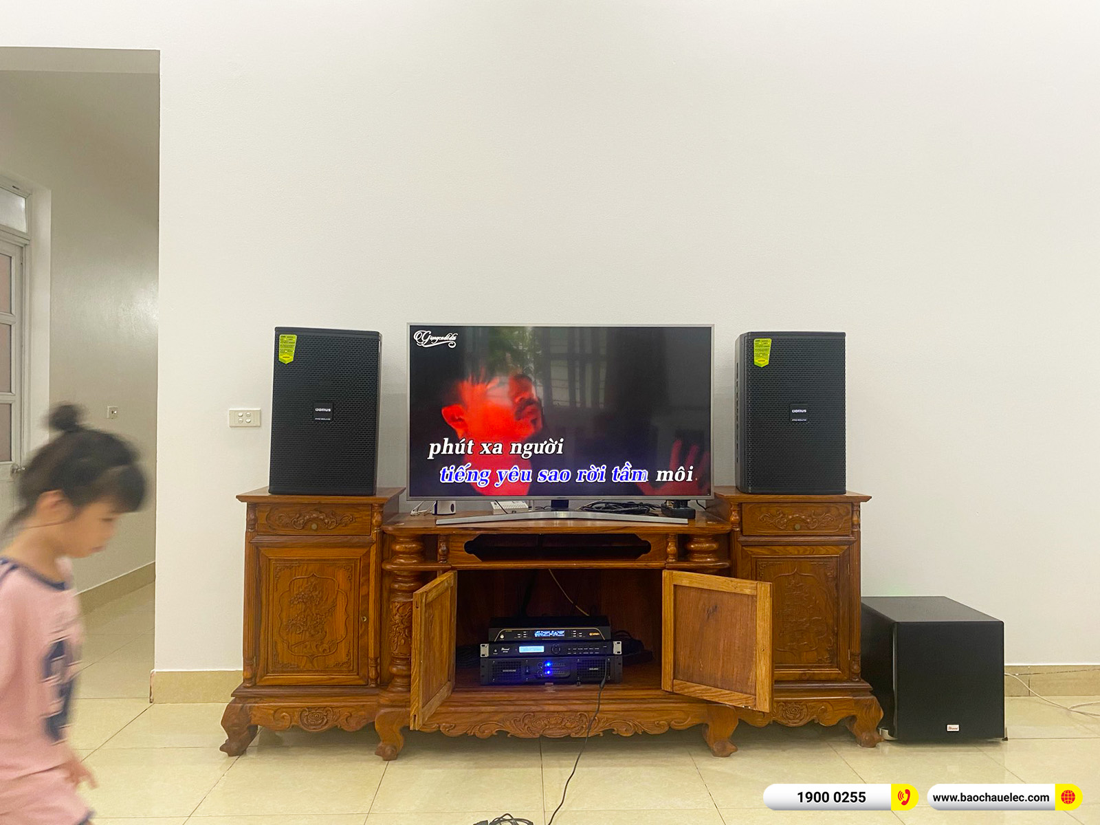 Lắp đặt d&agrave;n karaoke Domus hơn 33tr cho anh Tuấn tại Hải Ph&ograve;ng
