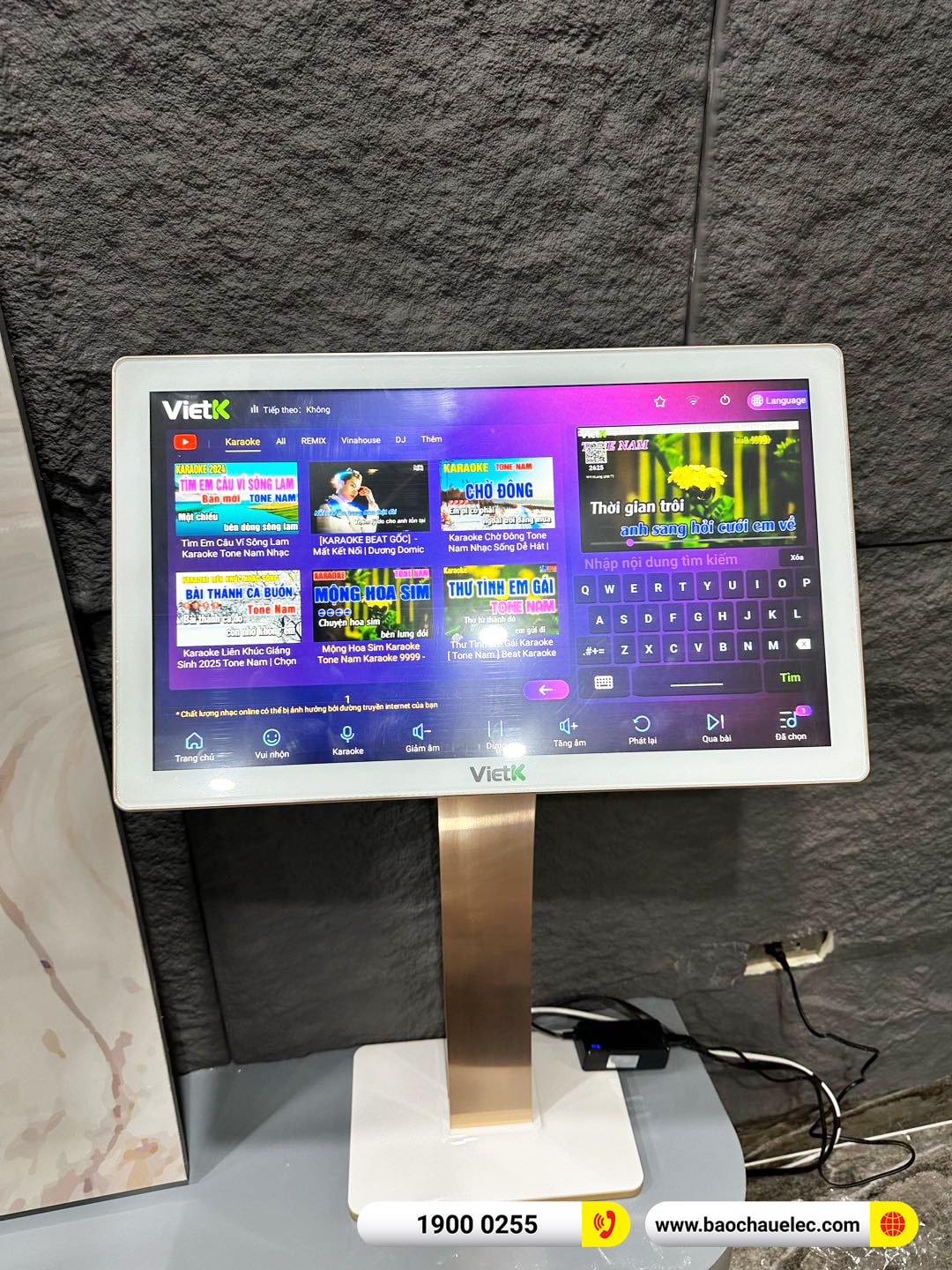 Lắp đặt d&agrave;n karaoke JBL gần 136tr cho anh Tưởng tại H&agrave; Nội