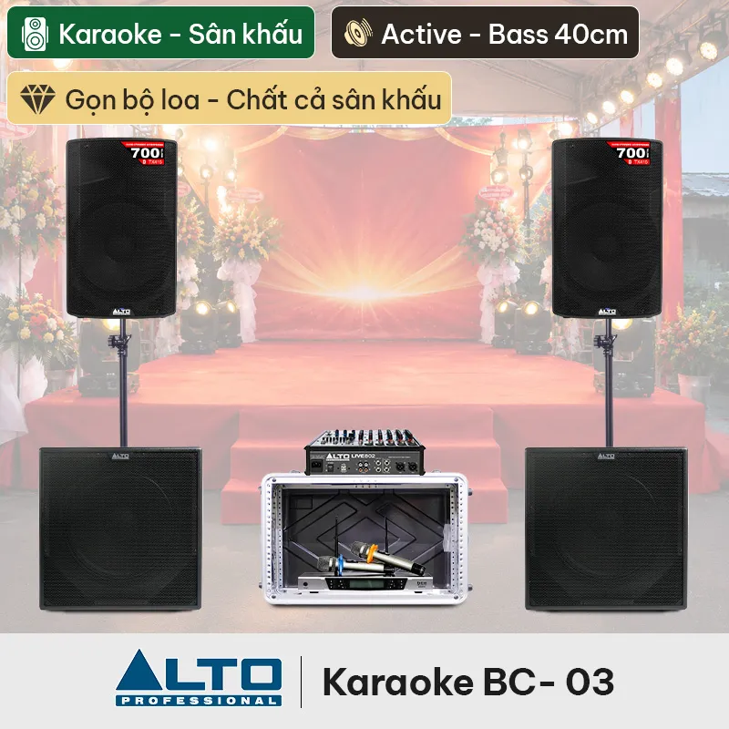 Dàn karaoke BC-ALTO 03