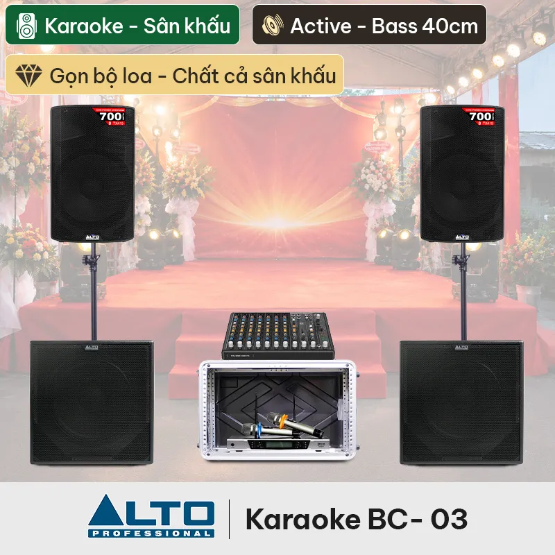 Dàn karaoke BC-ALTO 03