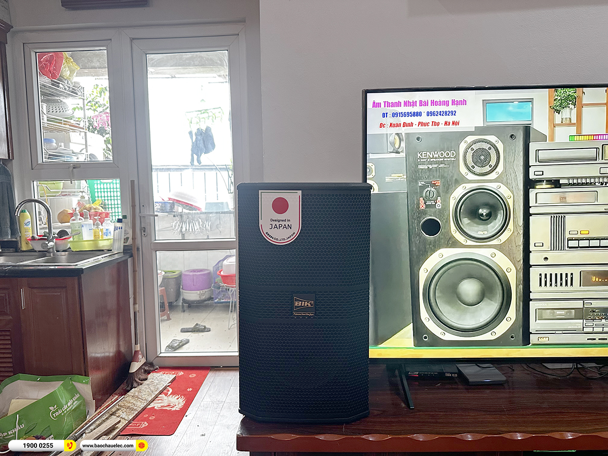 Lắp đặt dàn karaoke BIK hơn 35tr cho anh Quân tại Hà Nội