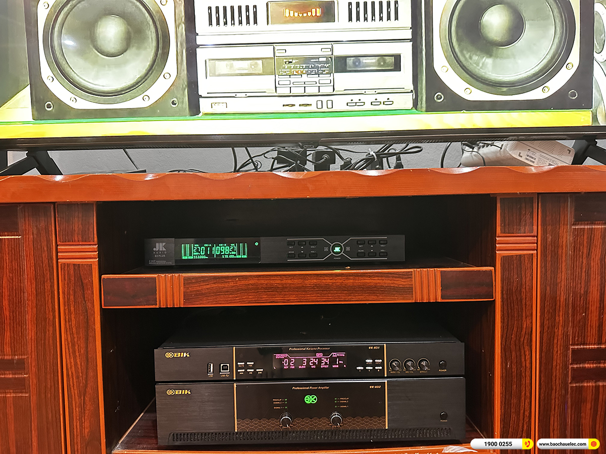 Lắp đặt dàn karaoke BIK hơn 35tr cho anh Quân tại Hà Nội