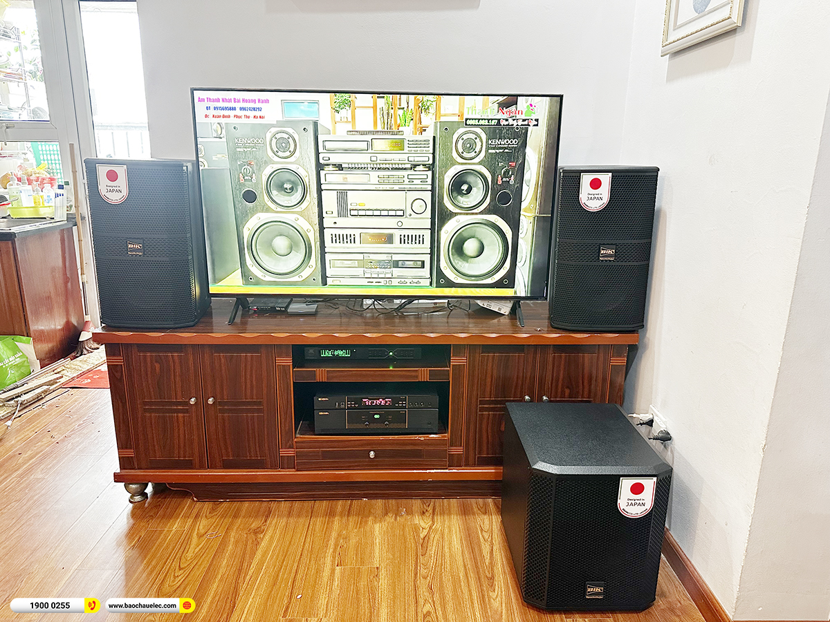 Lắp đặt dàn karaoke BIK hơn 35tr cho anh Quân tại Hà Nội