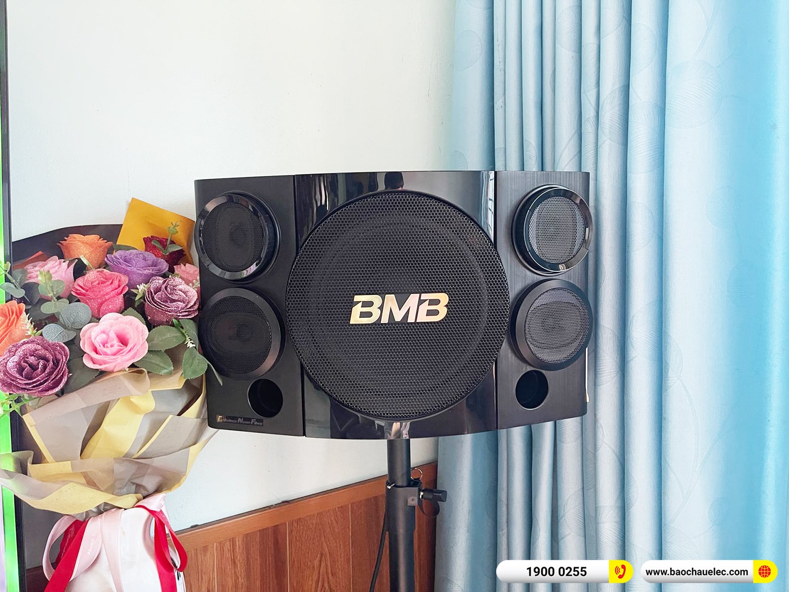 Lắp đặt d&agrave;n karaoke BMB gần 22tr cho anh Hưng tại H&agrave; Nội 