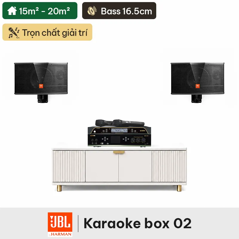 Dàn karaoke box JBL 02