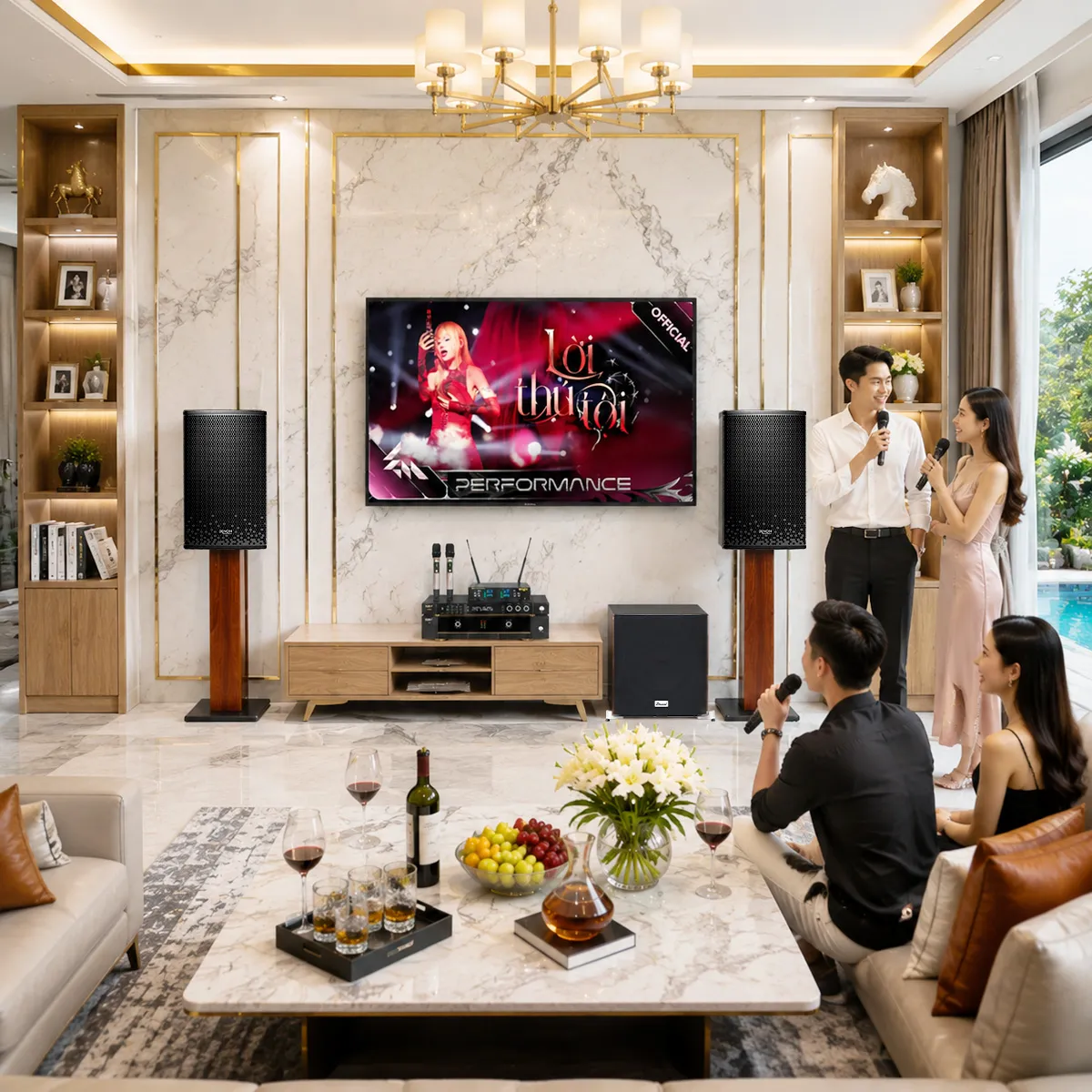 Dàn karaoke cao cấp Denon Nhật 24
