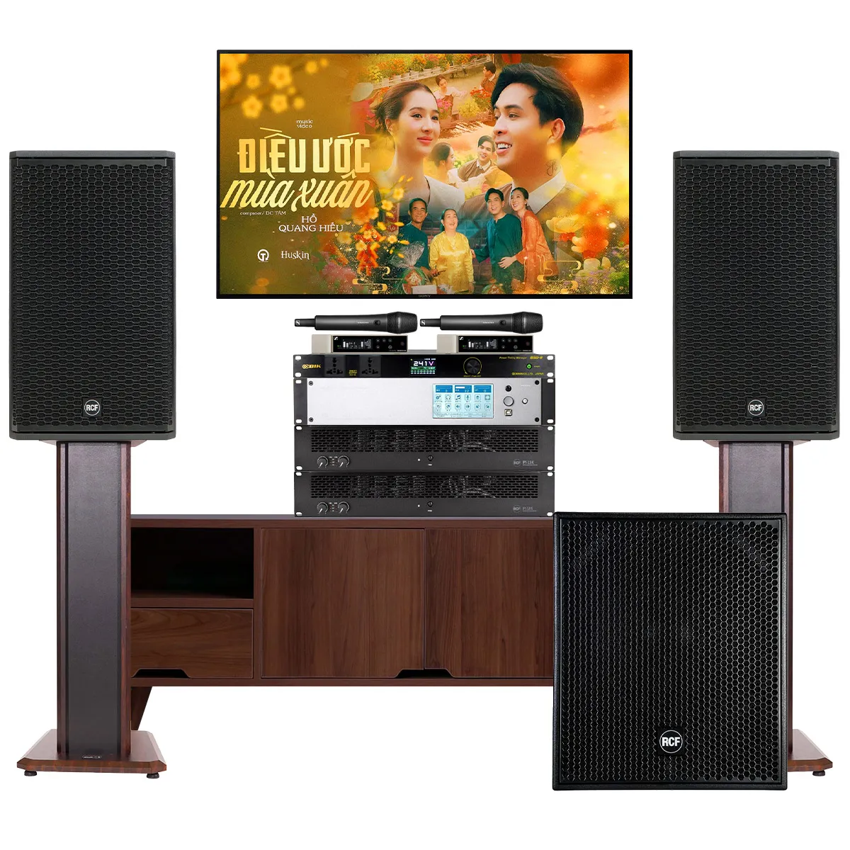 Dàn karaoke cao cấp RCF 1