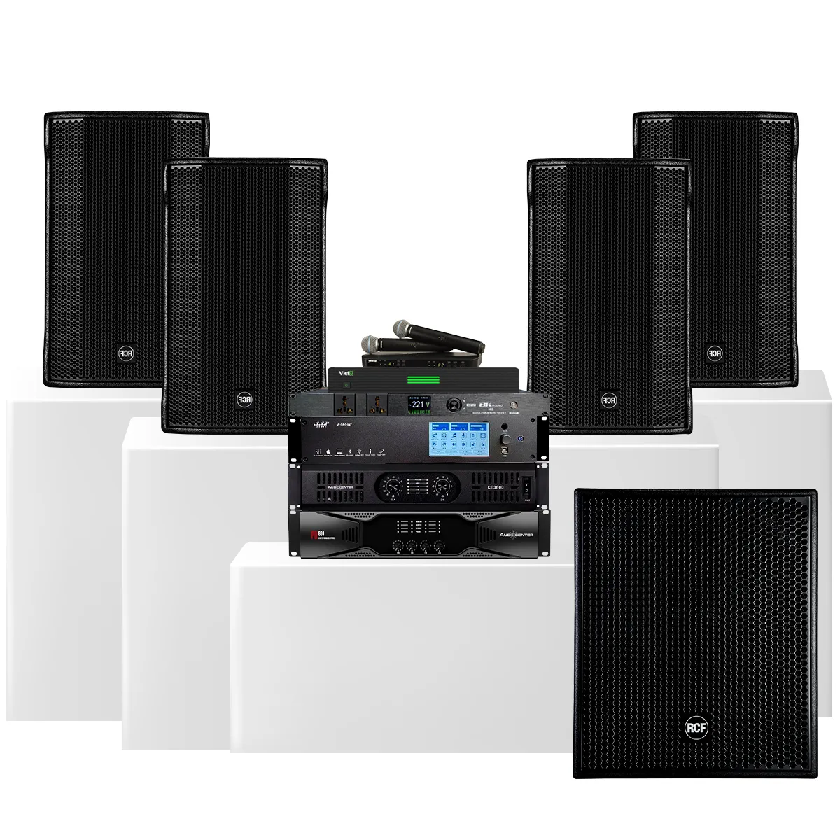 Dàn karaoke cao cấp RCF 19