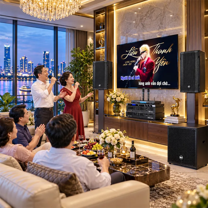 Dàn karaoke cao cấp RCF 23