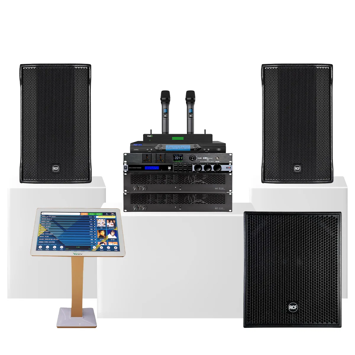 Dàn karaoke cao cấp RCF 23