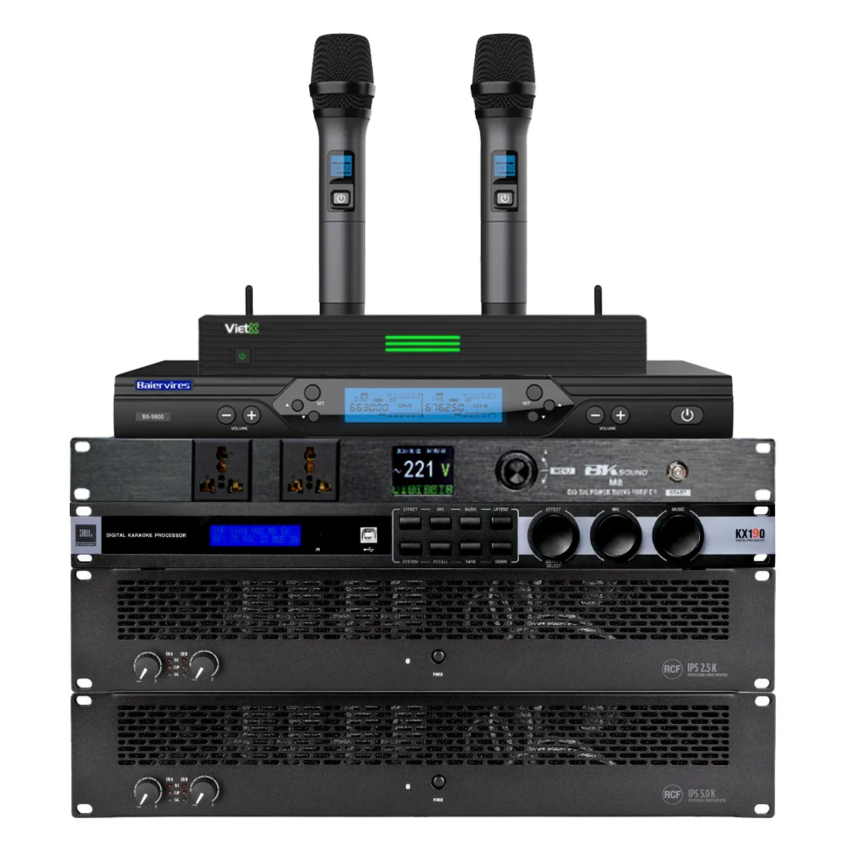 Dàn karaoke cao cấp RCF 23