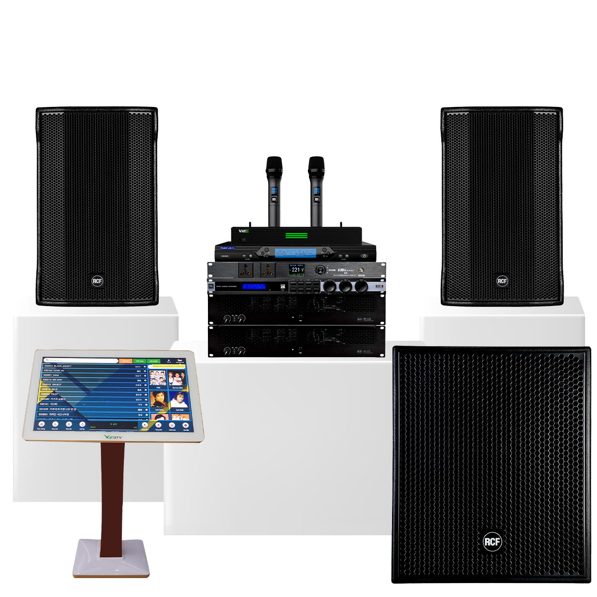 Dàn karaoke cao cấp RCF 23