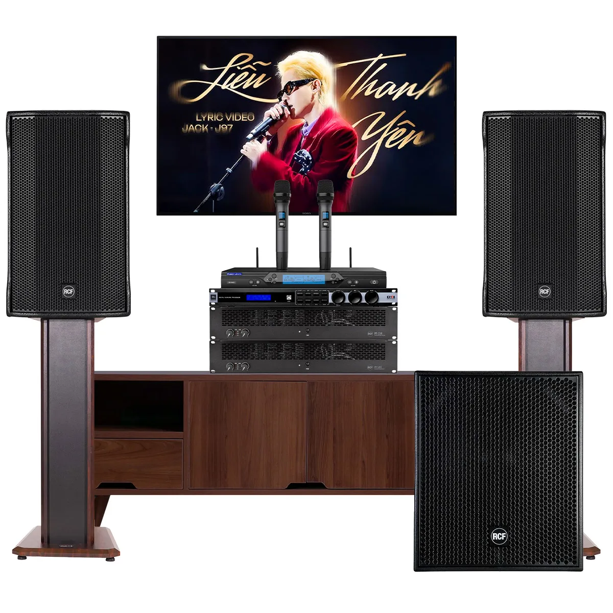 Dàn karaoke cao cấp RCF 23