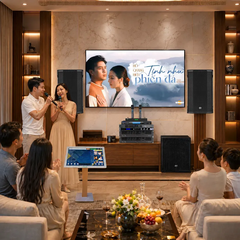 Dàn karaoke cao cấp RCF 23