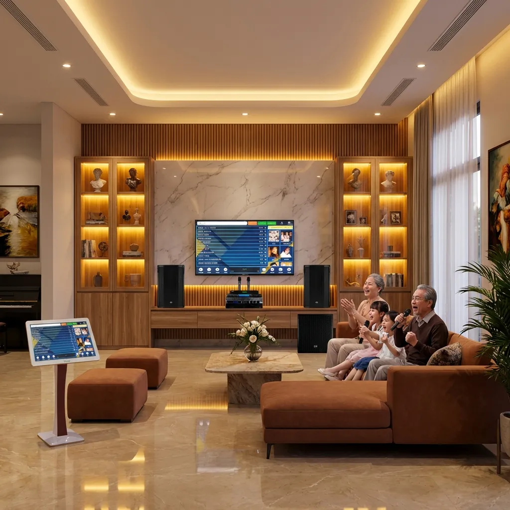 Dàn karaoke cao cấp RCF 23