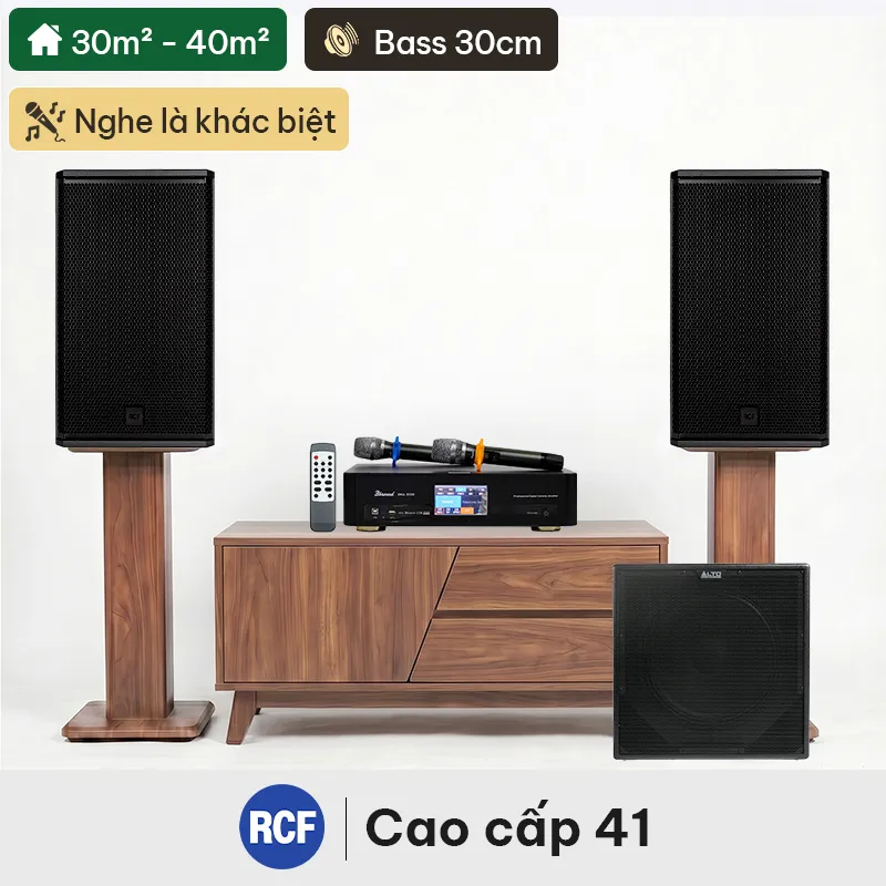 Dàn karaoke cao cấp RCF 41