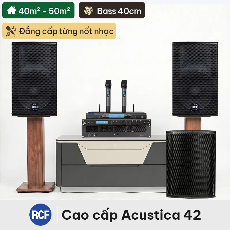 Dàn karaoke cao cấp RCF Acustica 42