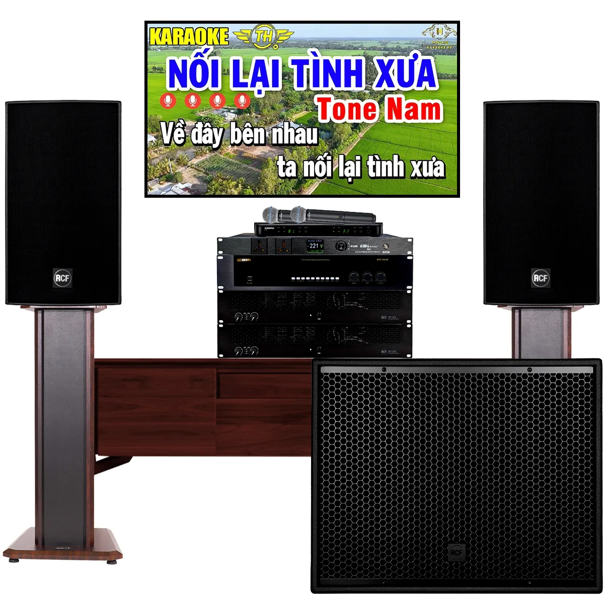 Dàn karaoke cao cấp RCF Acustica 44