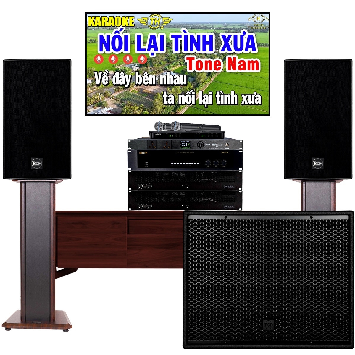 Dàn karaoke cao cấp RCF Acustica 44