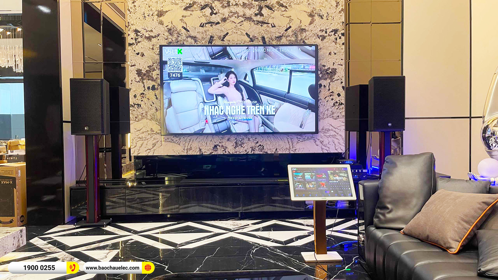 Lắp đặt dàn karaoke RCF gần 126tr cho chị Linh tại Hà Nội