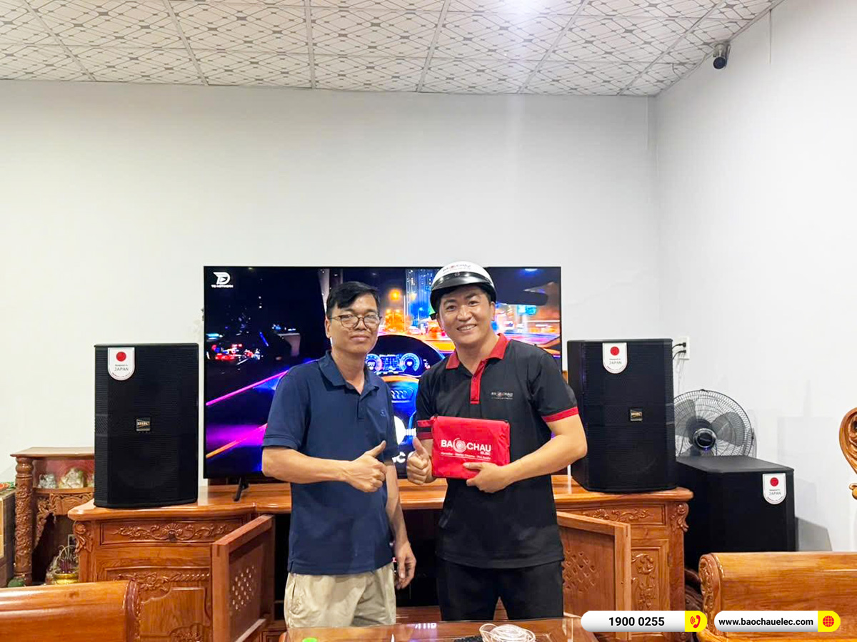 Lắp đặt dàn karaoke BIK hơn 40tr cho chị Phương tại Đồng Nai