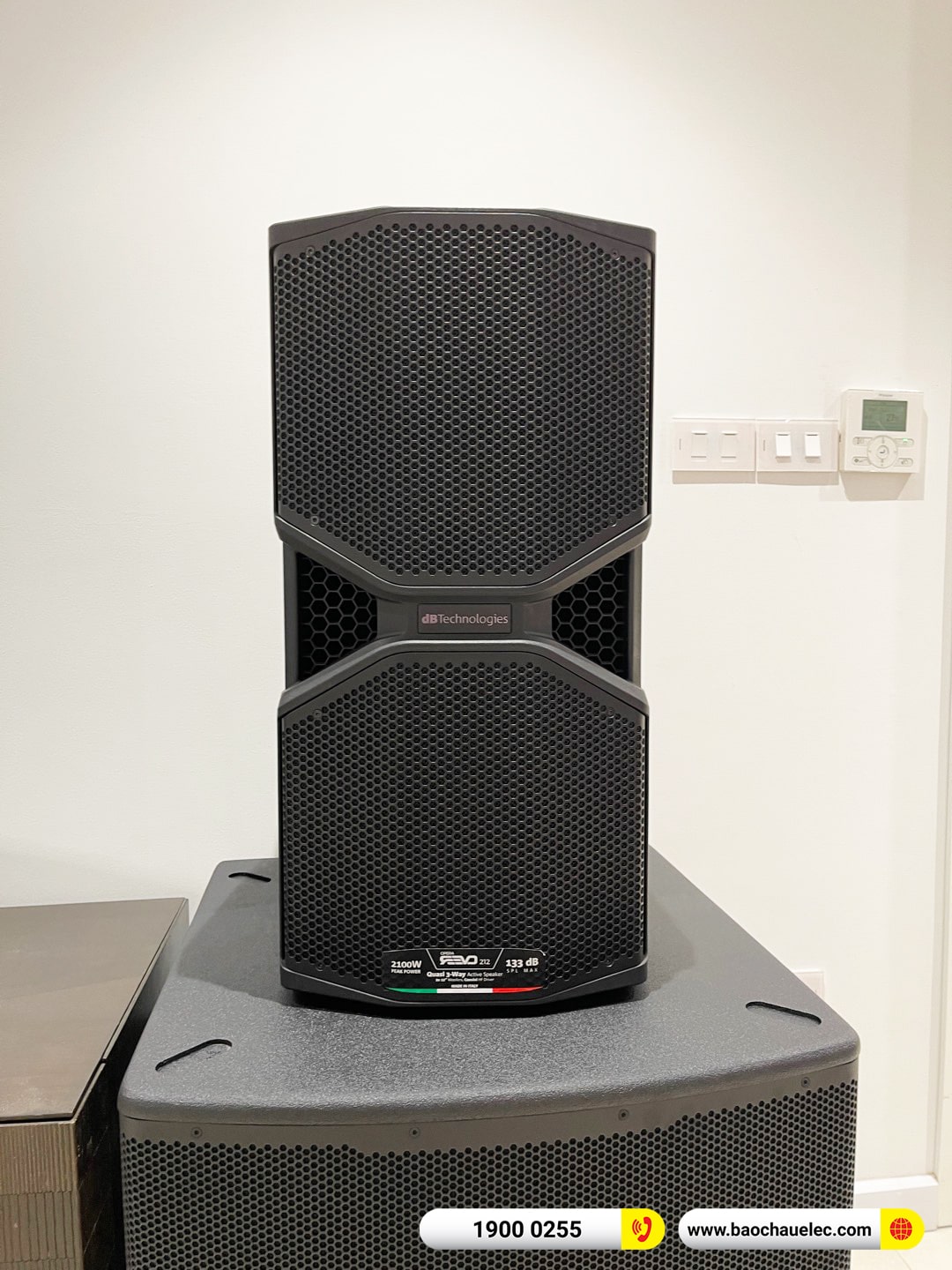 Lắp đặt d&agrave;n karaoke dBTechnologies cho chị Phương tại H&agrave; Nội 