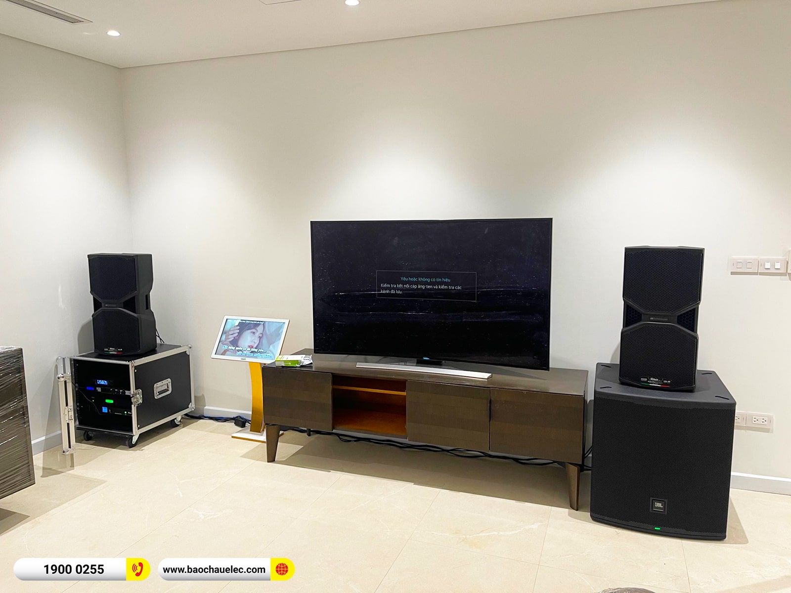Lắp đặt d&agrave;n karaoke dBTechnologies cho chị Phương tại H&agrave; Nội 