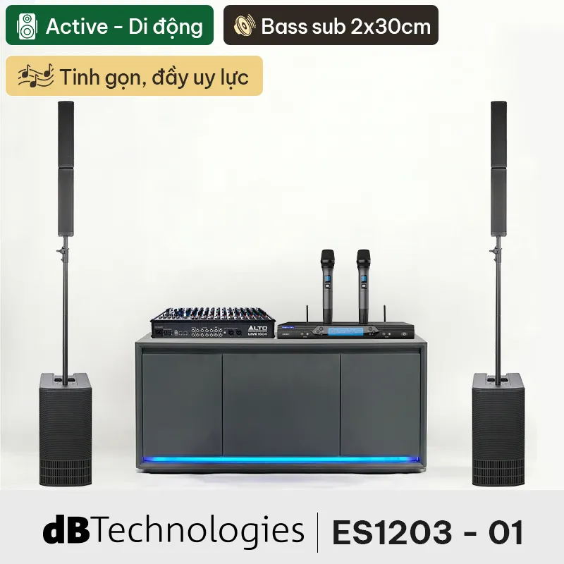 Dàn karaoke Column Array dBTechnologies ES1203 - 01