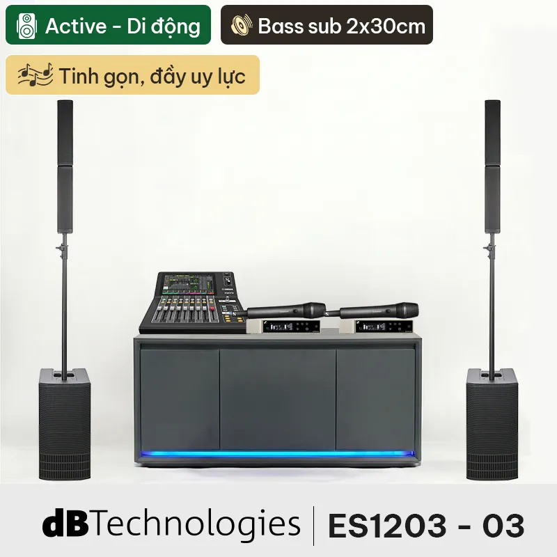 Dàn karaoke Column Array dBTechnologies ES1203 - 03