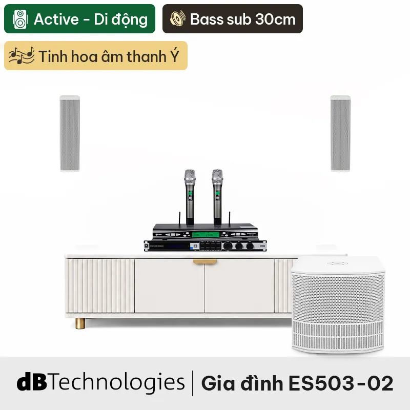 Dàn karaoke gia đình dBTechnologies ES503-02