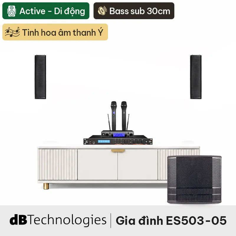 Dàn karaoke Gia Đình dBTechnologies ES503-05