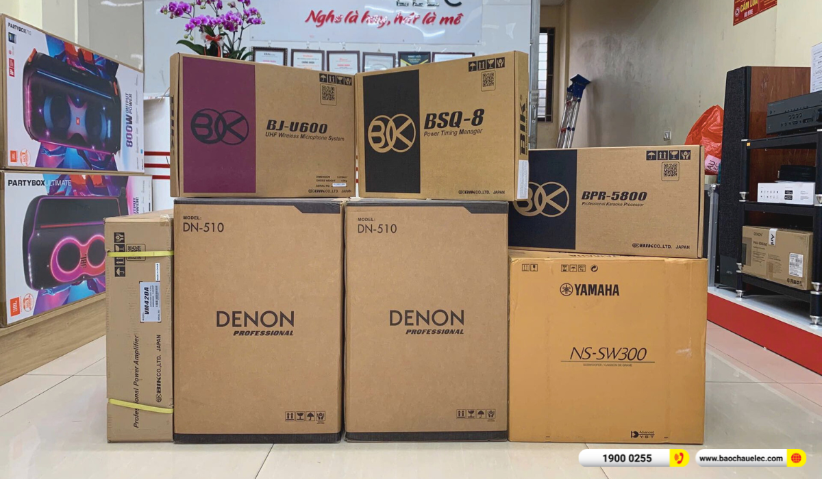 Lắp đặt d&agrave;n karaoke Denon gần 48tr cho anh T&ocirc; tại Bắc Ninh