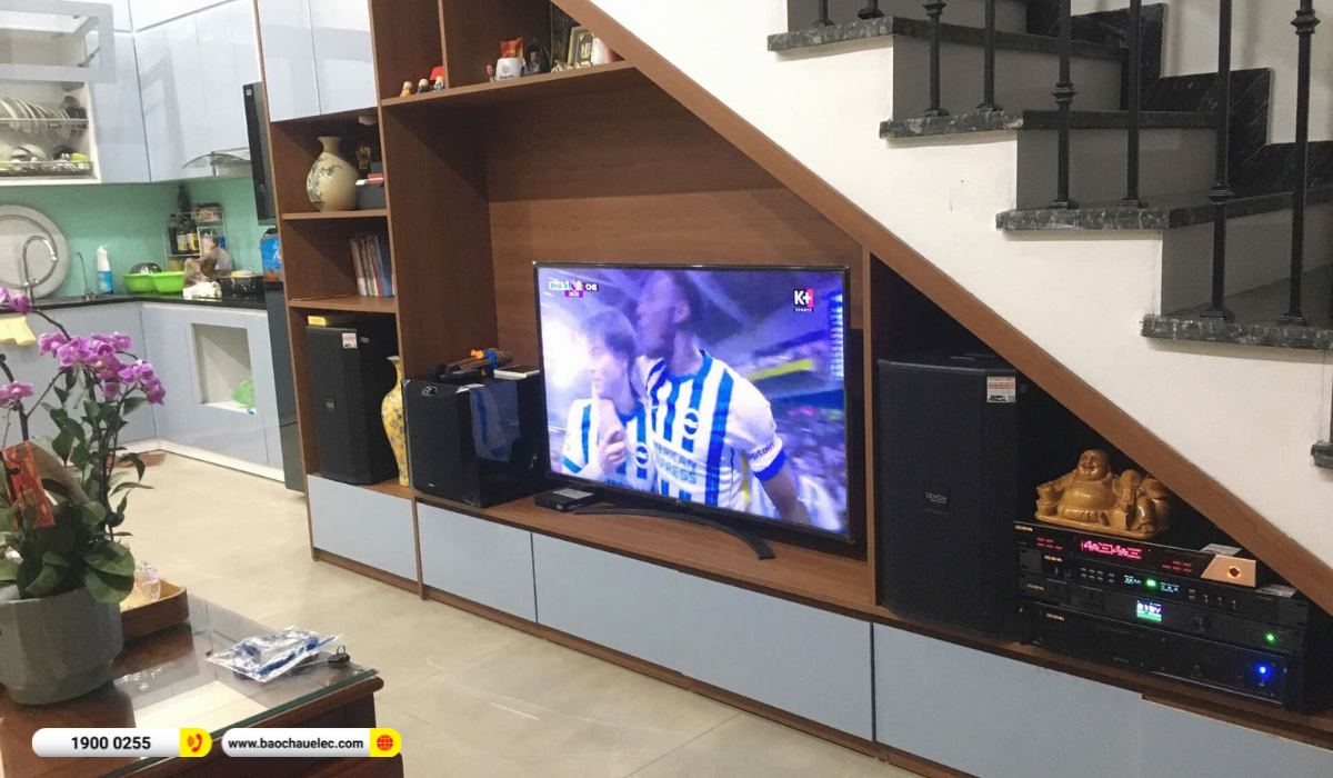 Lắp đặt d&agrave;n karaoke Denon gần 48tr cho anh T&ocirc; tại Bắc Ninh