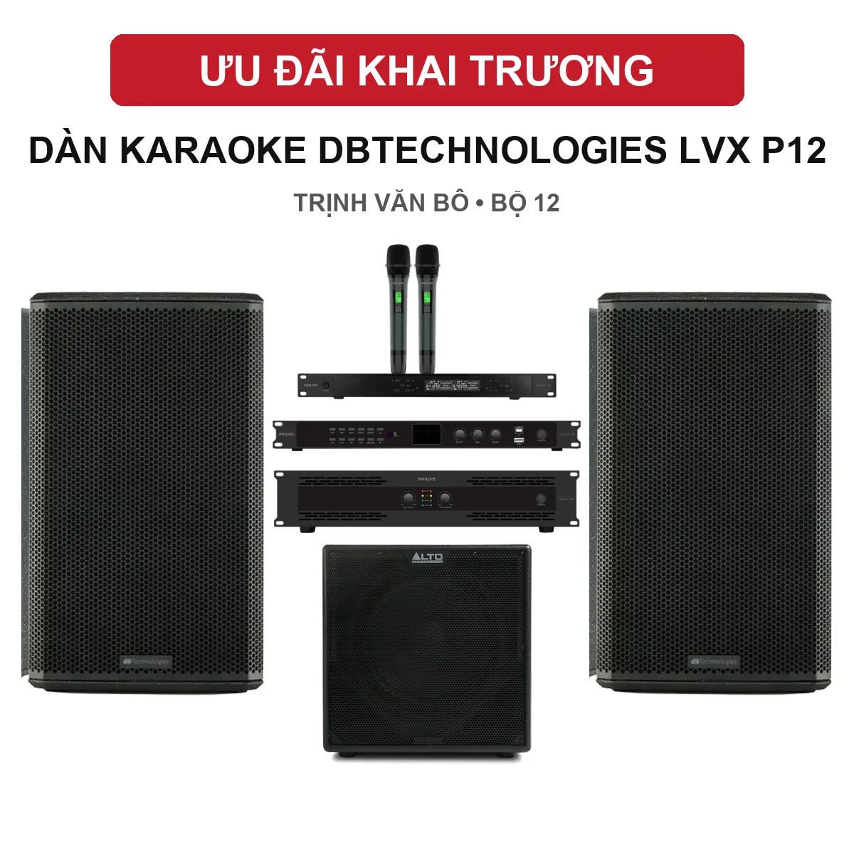 Dàn karaoke khai trương Trịnh Văn Bô 12