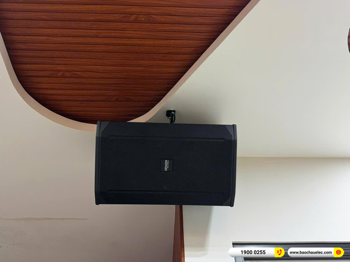 Lắp đặt d&agrave;n karaoke Denon hơn 121tr cho anh Trung tại Đồng Nai 