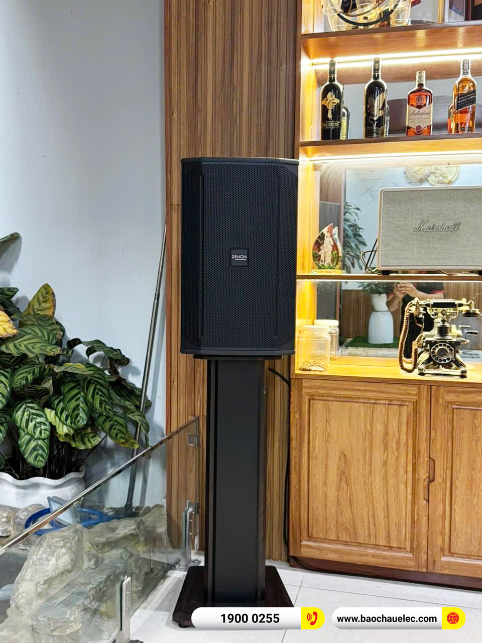 Lắp đặt d&agrave;n karaoke Denon hơn 121tr cho anh Trung tại Đồng Nai 