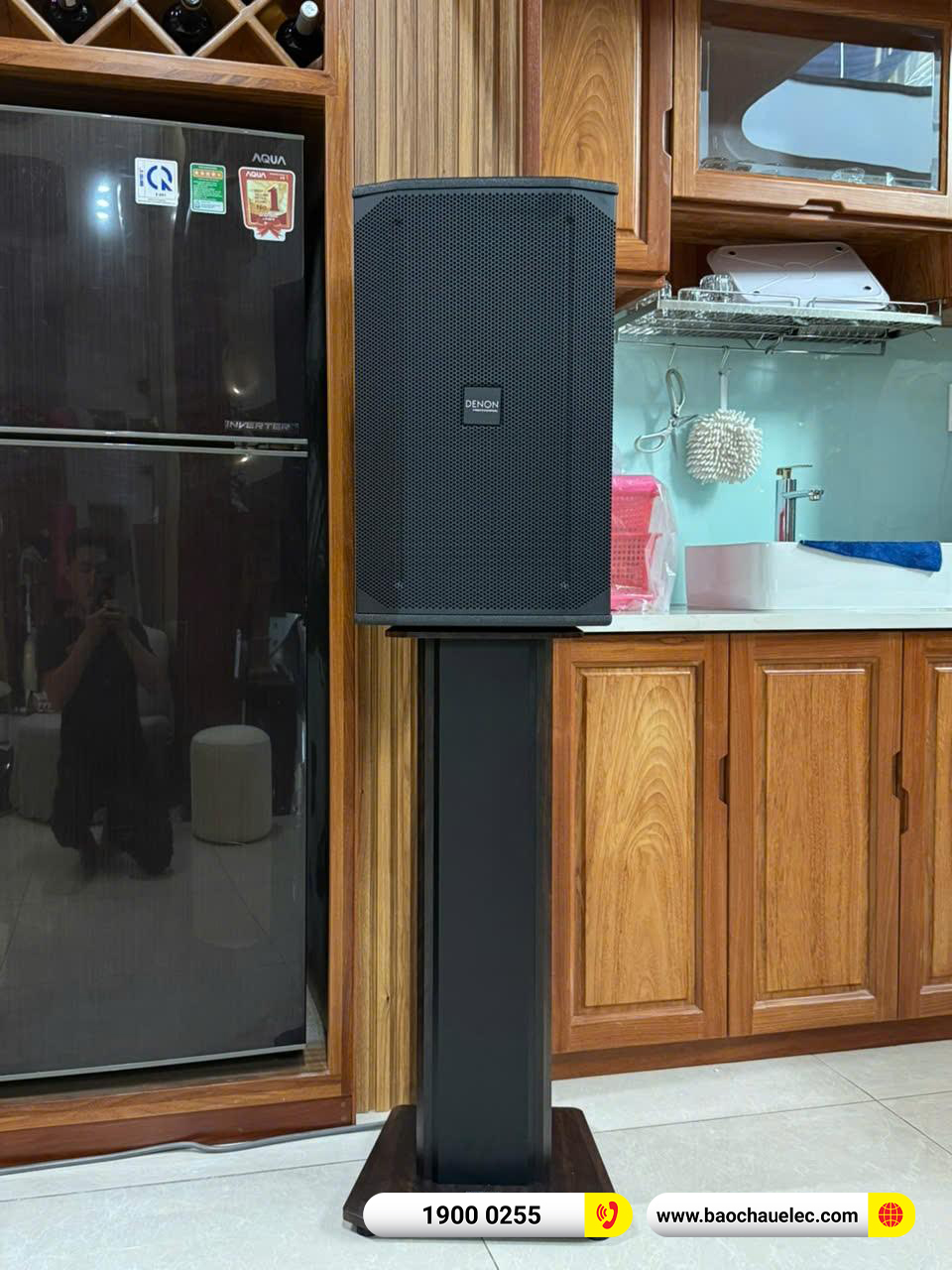 Lắp đặt d&agrave;n karaoke Denon hơn 121tr cho anh Trung tại Đồng Nai 