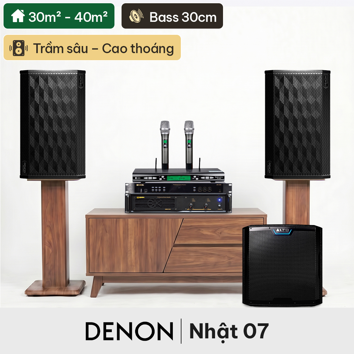 Dàn karaoke Denon Nhật 07
