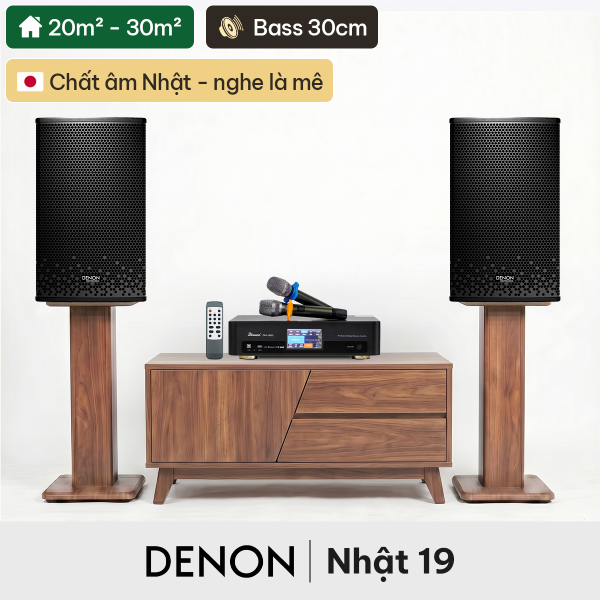 Dàn karaoke Denon Nhật 19