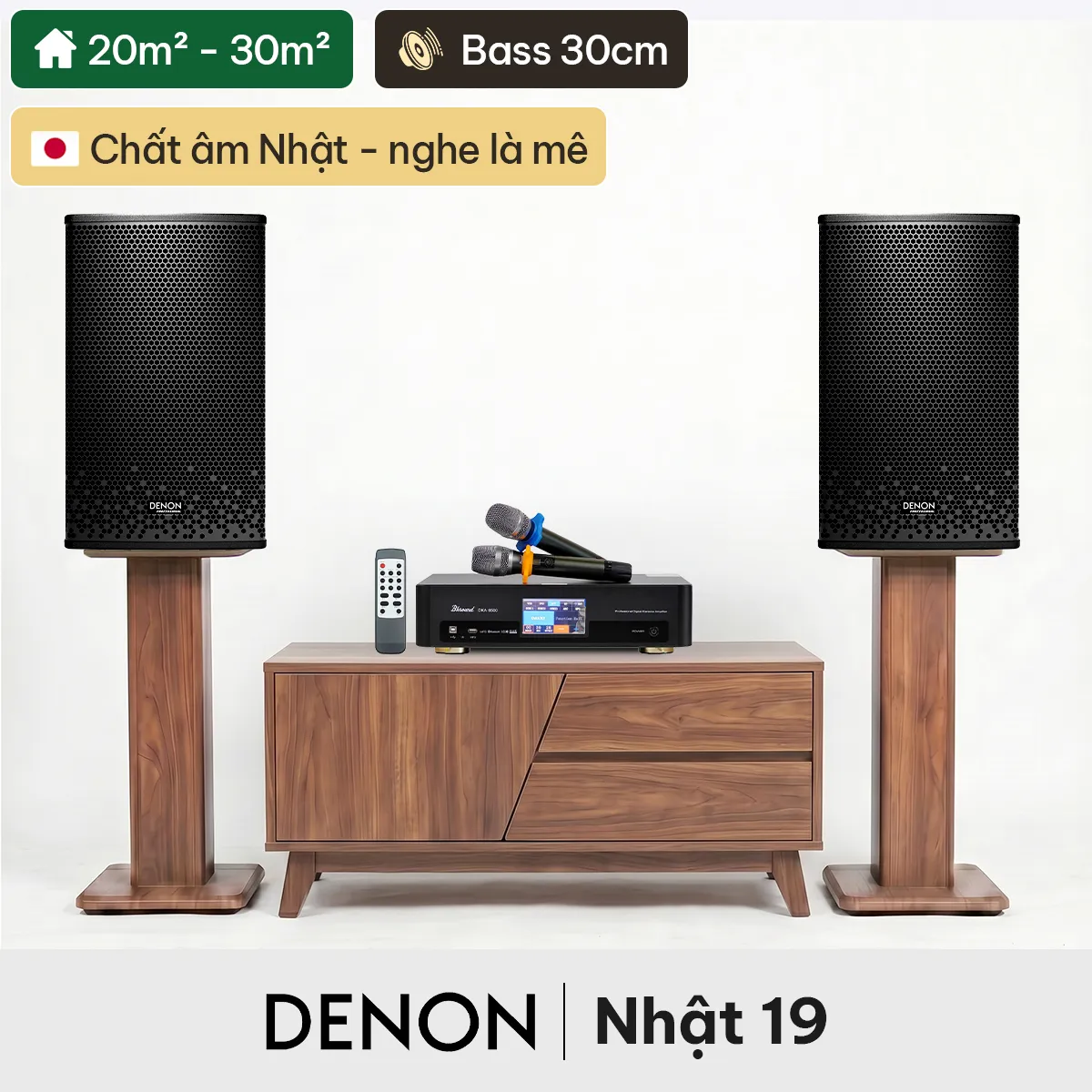 Dàn karaoke Denon Nhật 19