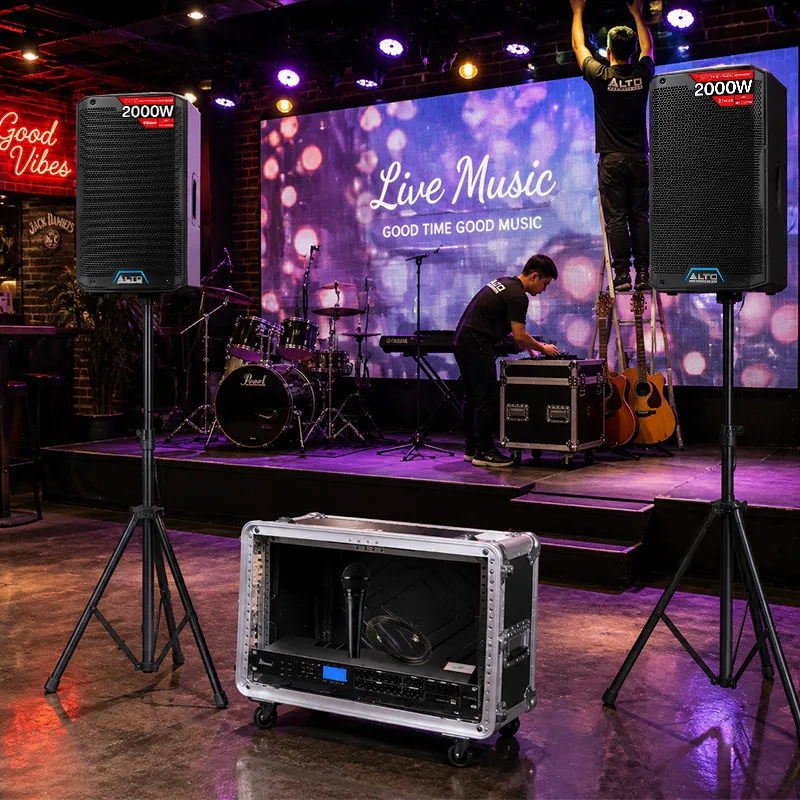 Dàn karaoke di động Alto 01 (Alto TS410, DSP-9000 Plus, Shure PGA58-QTR) - Hình 3