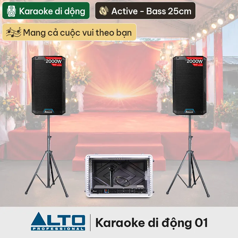 Dàn karaoke di động Alto 01
