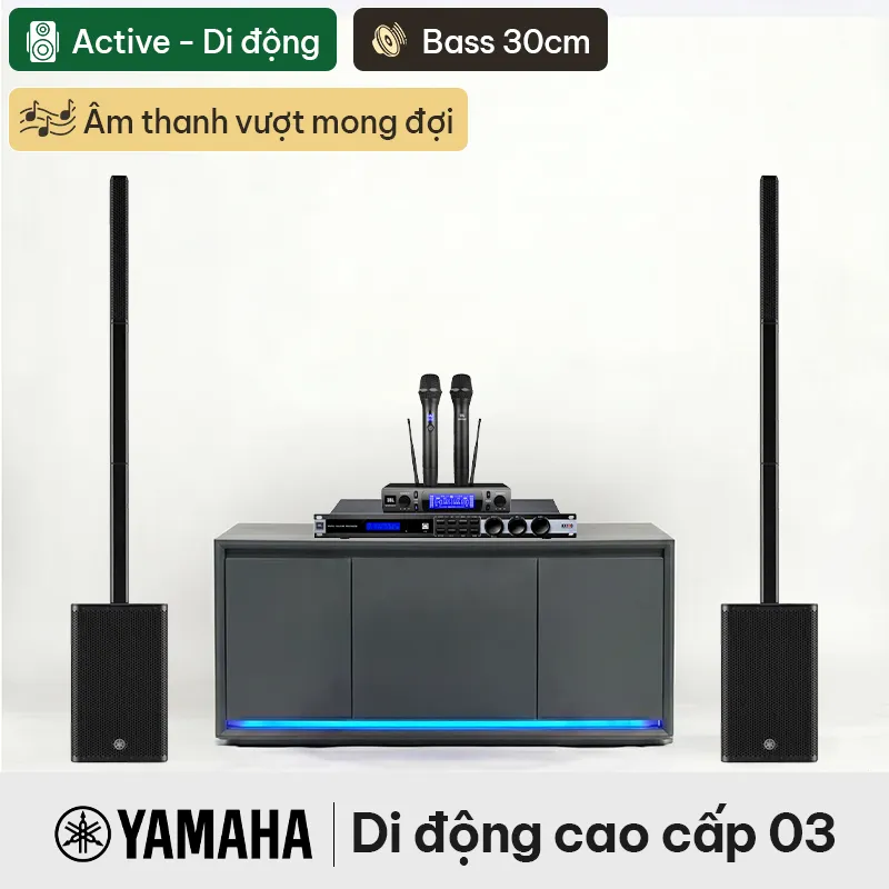 Dàn karaoke di động cao cấp Yamaha 03