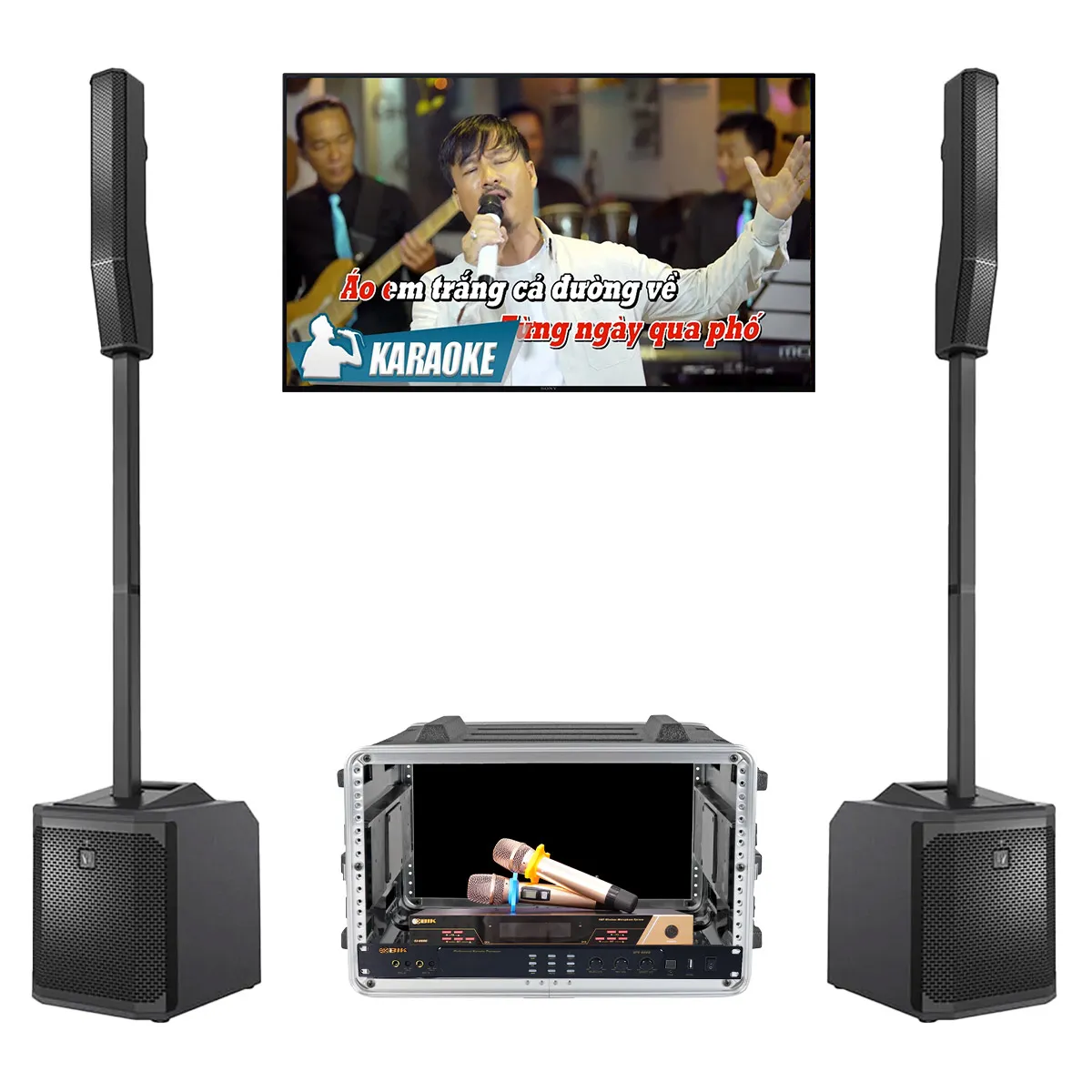 Dàn Karaoke Di Động Electro Voice 09