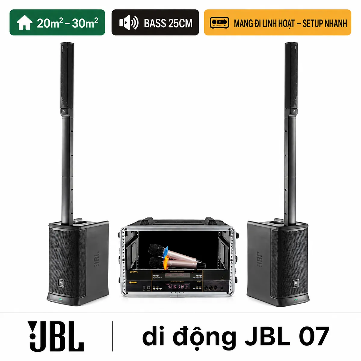 Dàn karaoke di động JBL 07