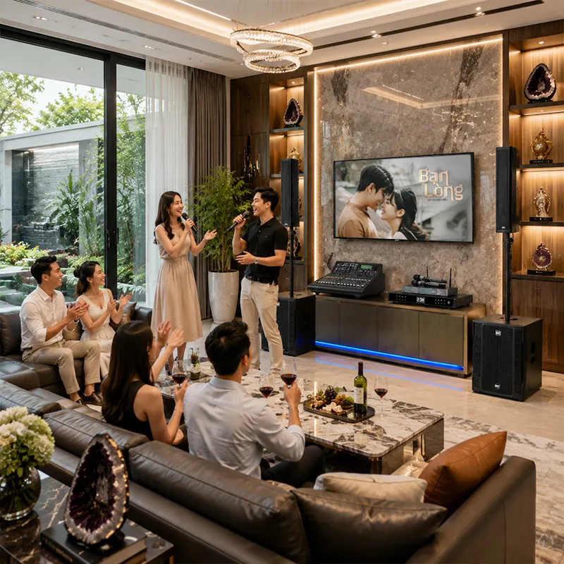 Dàn karaoke di động RCF 08