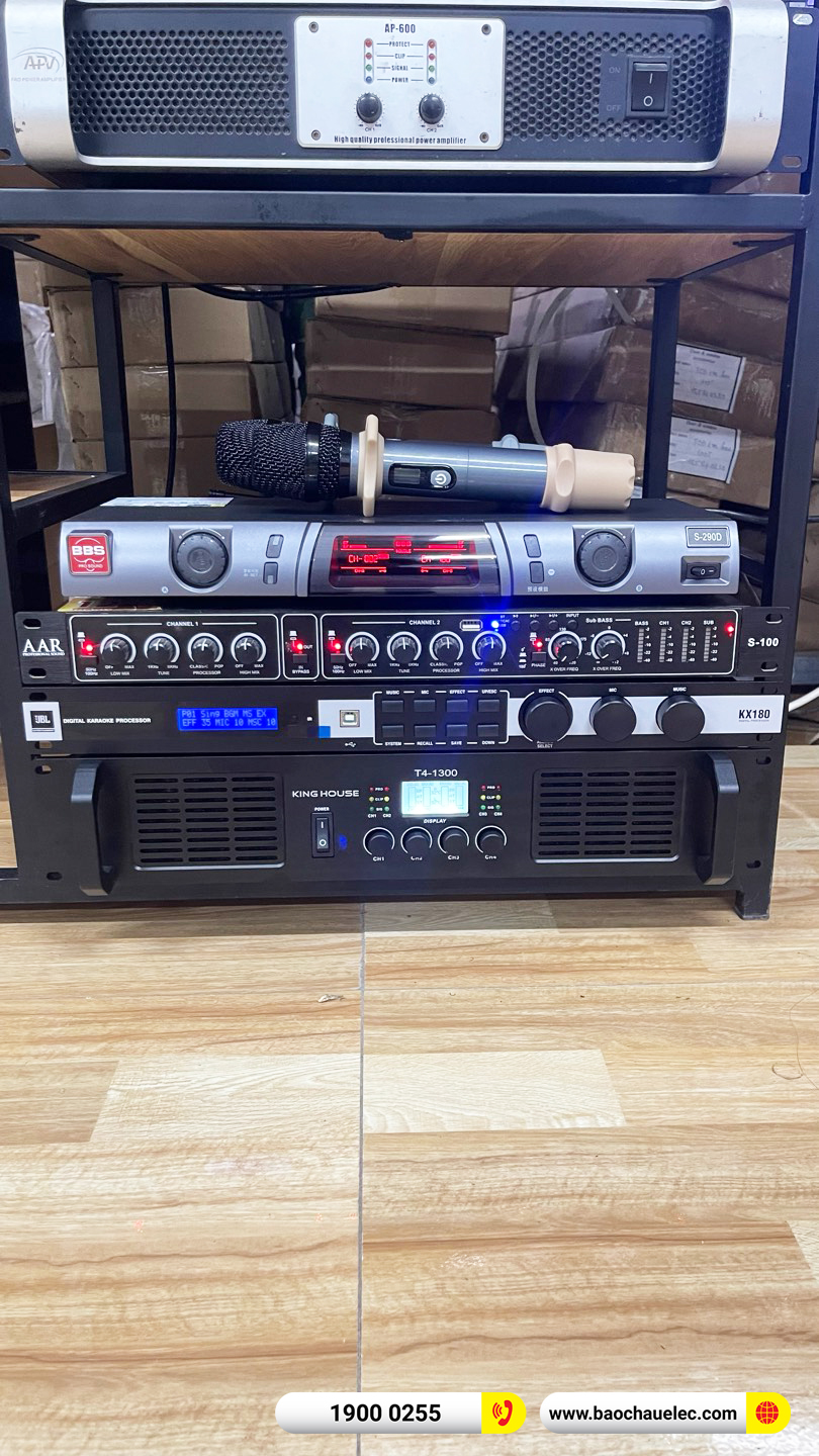 Lắp đặt dàn karaoke Domus hơn 47tr cho anh Hà tại Hà Nội