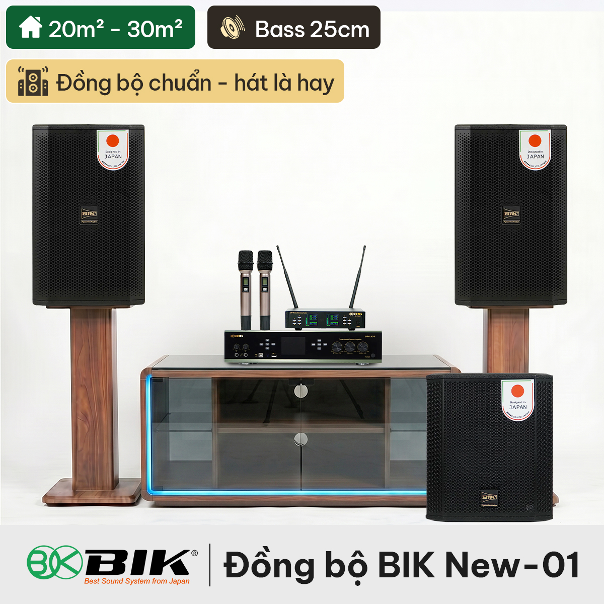 Dàn karaoke đồng bộ BIK New-01